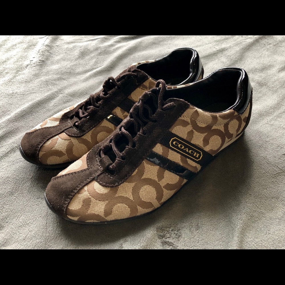 Brown Coach Sneakers
